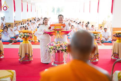 ภาพ No.171909:พิธีทอดกฐินสร้างพระเจดีย์ ประดิษสถานพระบรมสารีริกธาตุ ณ วัดกิ่วลม อ.ฮอด จ.เชียงใหม่ ในโครงการกฐินสามัคคีทั่วไทย 30,000 วัด บูชาธรรม 80 ปี หลวงพ่อธัมมชโย โดยคณะศิษยานุศิษย์วัดพระธรรมกาย วันที่ 26 ตุลาคม พ.ศ. 2567