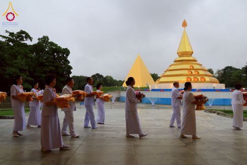 ภาพ No.223546:วันที่ 11 พฤษภาคม พ.ศ. 2568 พิธีบรรพชาของอุบาสก พิสิทธิ์ หมื่นแกล้ว  ณ วัดพระธรรมกาย