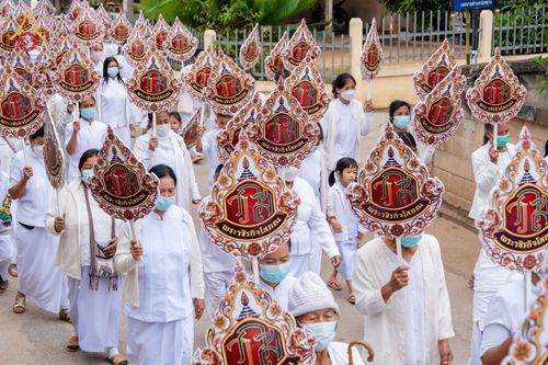 ภาพ No.76301:พิธีต้อนรับสัญญาบัตร - พัดยศ   พระวชิรกิจโสภณ  ณ อุโบสถวัดบ้านขุน ตำบลบ่อหลวง อำเภอฮอด จังหวัดเชียงใหม่ วันศุกร์ที่ ๑๗ เดือน กุมภาพันธ์ พุทธศักราช ๒๕๖๖
