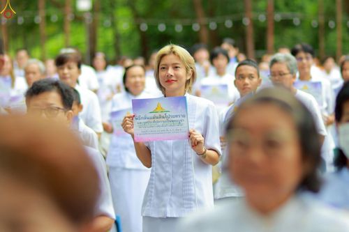 ภาพ No.238320:วันเสาร์ที่ 9 สิงหาคม พ.ศ. 2568 พิธีกลั่นแผ่นดิน โปรยทราย และจุดประทีปถวายเป็นพุทธบูชา จ.ระยอง สถาปนาองค์พระเจดีย์เพื่อสร้างสันติภาพโลก ณ ศูนย์ปฏิบัติธรรมระยอง(บ้านช่องลม) ต.บางบุตร อ.บ้านค่าย จ.ระยอง