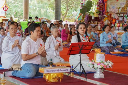 ภาพ No.169892:พิธีทอดกฐิน ณ วัดรัตนปทุม  จ.ร้อยเอ็ด ในโครงการกฐินสามัคคีทั่วไทย 30,000 วัด บูชาธรรม 80 ปี หลวงพ่อธัมมชโย โดยคณะศิษยานุศิษย์วัดพระธรรมกาย วันที่ 26 ตุลาคม พ.ศ. 2567