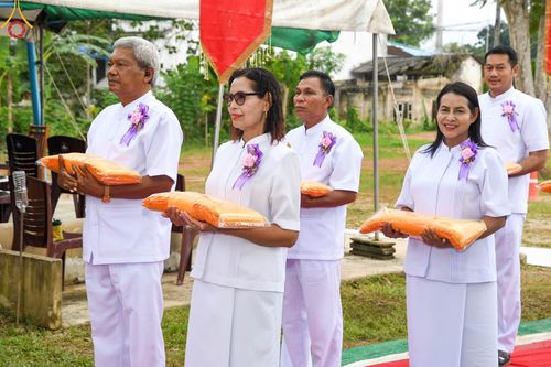 ภาพ No.100517:พิธีทอดกฐินสามัคคี สร้างหอฉันคุณยายอาจารย์ มหารัตนอุบาสิกา จันทร์ ขนนกยูง ณ ศูนย์ปฏิบัติธรรมนานาชาติสะเดา จ.สงขลา วันที่ 25 พฤศจิกายน พ.ศ. 2566