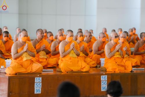 ภาพ No.115517:พิธีเจริญพระพุทธมนต์ และถวายภัตตาหาร ในวาระครบ 115 ปี วันคล้ายวันเกิด คุณยายอาจารย์ มหารัตนอุบาสิกาจันทน์ ขนนกยูง (ผู้ให้กำเนิดวัดพระธรรมกาย) วันศุกร์ที่ 19 มกราคม พ.ศ. 2567 ณ หอฉันคุณยายอาจารย์ วัดพระธรรมกาย