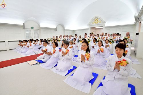 ภาพ No.257364:วันที่ 11 ตุลาคม พ.ศ. 2568 พิธีทอดกฐินสามัคคี  เพื่องานเผยแผ่พระพุทธศาสนา วิชชาธรรมกายสู่ชาวท้องถิ่น ณ วัดพระธรรมกายคอร์ซัวร์ ลุสท์สโกว  ประเทศเดนมาร์ก 