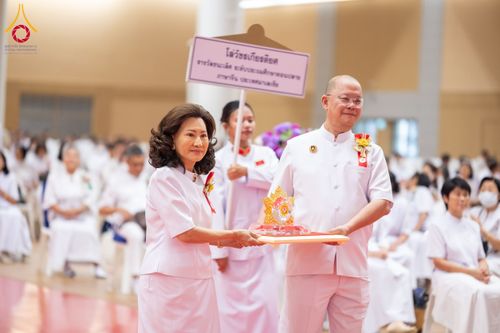 ภาพ No.207506:พิธีมอบโล่พระราชทาน สมเด็จพระกนิษฐาธิราชเจ้า กรมสมเด็จพระรัตนราชสุดาฯ สยามบรมราชกุมารี และโล่เกียรติยศโครงการตอบปัญหาธรรมะ "ทางก้าวหน้า" ครั้งที่ 42 พิธีมอบโล่วัชรเกียรติยศ โครงการตอบปัญหาศีลธรรมเพื่อสันติภาพโลก (WORLD-PEC) ครั้งที่ 18 วันที่ 12 ก.พ. 2568