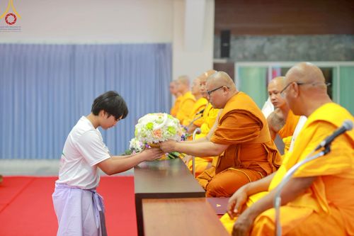 ภาพ No.213757:วันเสาร์ที่ 29 มีนาคม พ.ศ. 2568 พิธีตัดปอยผม ขอขมาผู้ปกครอง มอบบาตร-ผ้าไตร และพิธีบรรพชาสามเณร ณ ศูนย์ปฏิบัติธรรมจังหวัดระยอง (บ้านช่องลม) ต.บางบุตร อ.บ้านค่าย จ.ระยอง