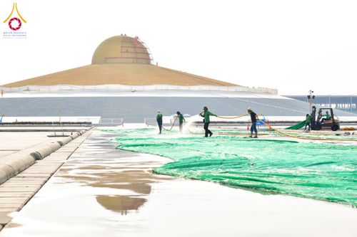 ภาพ No.213347:วันที่ 11-28 มีนาคม พ.ศ. 2568 เจ้าหน้าที่ และอาสาสมัคร เตรียมงานบุญวันคุ้มครองโลก ณ วัดพระธรรมกาย