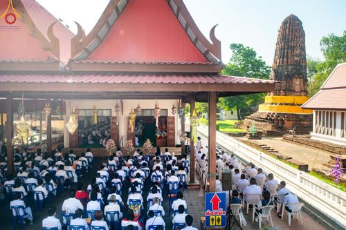 ภาพ No.114705:พิธีทอดผ้าป่าทำนุบำรุงศาสนสถาน ณ วัดปรางค์หลวง ต.บางม่วง อ.บางใหญ่ จ.นนทบุรี วันที่ 18 มกราคม พ.ศ. 2567