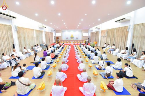 ภาพ No.216466:วันอังคารที่ 8 เม.ย. พ.ศ. 2568 พิธีบรรพชาสามเณร ณ ศูนย์ปฏิบัติธรรมเขาคิชฌกูฏ จันทบุรี