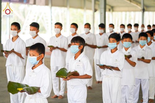 ภาพ No.75736:พิธีตัดปอยผม และ ปลงผมนาคธรรมทายาท ในโครงการบรรพชาสามเณรหมู่ครั้งที่ 3 วันที่ 9 กุมภาพันธ์ พ.ศ. 2566 ณ วัดเบงกาลี เมืองคากาจารี ประเทศบังกลาเทศ