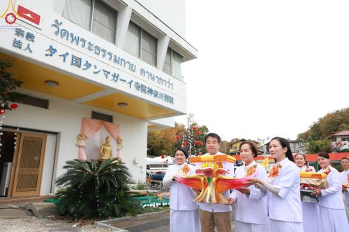 ภาพ No.100827:พิธีทอดกฐินสามัคคีบำรุงวัด ณ วัดพระธรรมกายคานากาว่า ประเทศญี่ปุ่น ในวันอาทิตย์ที่ 26 พฤศจิกายน พ.ศ. 2566