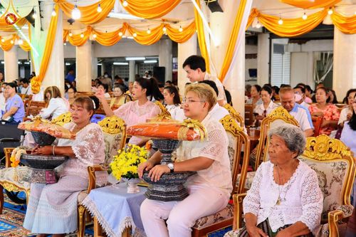 ภาพ No.170481:พิธีทอดกฐิน ณ วัดสุราษฎร์รังสรรค์ จ.ปทุมธานี ในโครงการกฐินสามัคคีทั่วไทย 30,000 วัด บูชาธรรม 80 ปี หลวงพ่อธัมมชโย โดยคณะศิษยานุศิษย์วัดพระธรรมกาย วันที่ 27 ตุลาคม พ.ศ. 2567