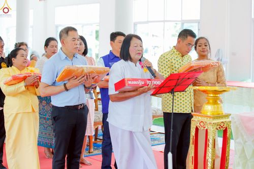 ภาพ No.258403:วันที่ 18 ตุลาคม พ.ศ. 2568 พิธีทอดกฐินสามัคคีทั่วไทย 30,000 วัด โดยคณะศิษยานุศิษย์ บูชาธรรม 81 ปี หลวงพ่อธัมมชโย ณ วัดโตงไชยาราม อ.ย่านตาขาว จ.ตรัง