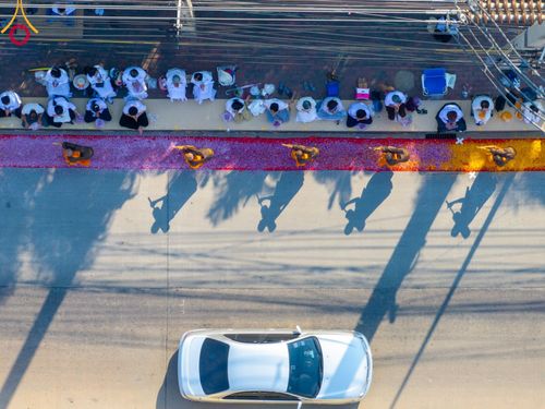 ภาพ No.107835:พิธีต้อนรับพระธรรมยาตรา ในโครงการธรรมยาตรากตัญญูบูชา มหาปูชนียาจารย์ พระมงคลเทพมุนี(สด จนฺทสโร) พระผู้ปราบมาร อนุสรณ์สถาน 7 แห่ง ปีที่ 12 วันที่ 7 มกราคม พ.ศ. 2567 ณ อนุสรณ์สถานคลองบางนางแท่น  อ.สามพราน จ.นครปฐม