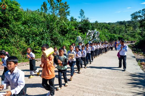 ภาพ No.91929:5 งานมหัคคตกุศล ณ วัดสิริวิเวก แขวงจำปาสัก สปป. ลาว วันที่ 1 พฤศจิกายน พ. ศ. 2566