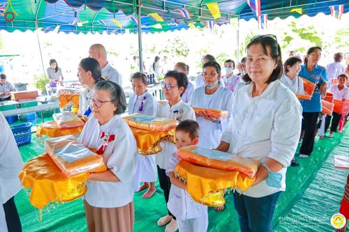 ภาพ No.86754:พิธีทอดผ้าป่าสมทบทุนสร้างอาคารปฏิบัติธรรม  วันอาทิตย์ที่ 26 สิงหาคม พ.ศ. 2566  ณ ศูนย์ปฏิบัติธรรมสวนผึ้ง จ.ราชบุรี