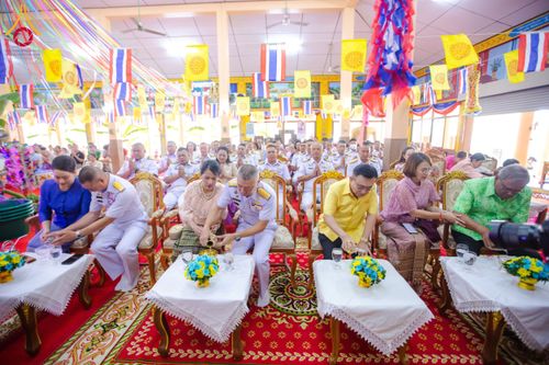 ภาพ No.169074:งานทอดกฐินสามัคคีวัดรังสีสุนทร กม.๕ โดย หน่วยบัญชาการต่อสู้อากาศยานและรักษาฝั่ง และโครงการกฐินสามัคคีทั่วไทย 30,000 วัด บูชาธรรม 80 ปี หลวงพ่อธัมมชโย โดย คณะศิษยานุศิษย์วัดพระธรรมกาย ณ วัดรังสีสุนทร กม.๕ จ. ชลบุรี วันที่ 23 ตุลาคม พ.ศ.2567