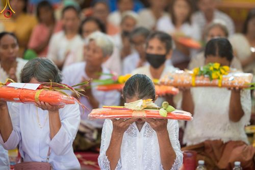 ภาพ No.98952:พิธีทอดกฐินสามัคคีทั่วไทย 5,000 วัด  ณ วัดกันทรอมอุดม อ.ขุนหาญ จ.ศรีสะเกษ วันที่ 26 พฤศจิกายน พ.ศ. 2566