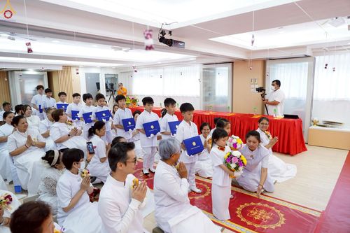 ภาพ No.233656:วันอาทิตย์ที่ 6 กรกฎาคม พ.ศ.2568 พิธีสมโภช 15 ปี วัดพระธรรมกายเกาลูน และพิธีมุทิตาสักการะเปรียญธรรม 9 ประโยค ณ วัดพระธรรมกายเกาลูน เขตปกครองพิเศษฮ่องกง สาธารณรัฐประชาชนจีน