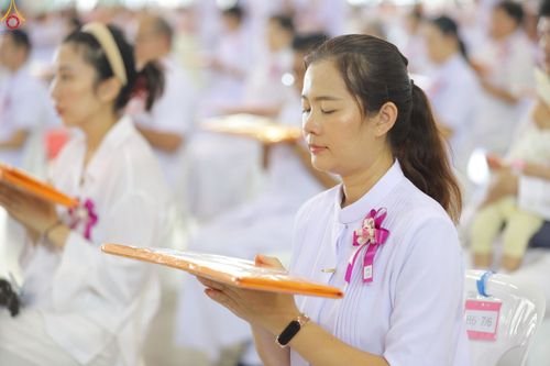 ภาพ No.240668:วันพุธที่ 27 สิงหาคม พ.ศ. 2568 พิธีทอดผ้าป่าเพื่อสร้างอาคาร  82 ปี หลวงพ่อธัมมชโย สมทบกฐินวัดพระธรรมกาย และกฐิน 30,000 วัดทั่วประเทศ ครั้งที่ 1