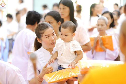 ภาพ No.241663:วันอาทิตย์ที่ 24 สิงหาคม พ.ศ. 2568 พิธีทอดผ้าป่า ฉลองครบรอบ 10 ปี ศูนย์ปฏิบัติธรรมพัทลุง