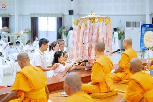 ภาพ No.236680:วันจันทร์ที่ 28 กรกฎาคม พ.ศ. 2568 พิธีทอดผ้าป่าเพื่อปรับปรุงหมู่กุฏิพระ 3 หลัง ณ ศูนย์อบรมเยาวชนกาญจนบุรี ต.เกาะสำโรง อ.เมืองกาญจนบุรี จ.กาญจนบุรี