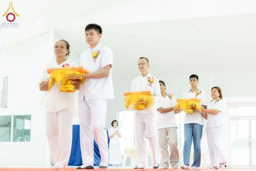 ภาพ No.238525:วันอาทิตย์ที่ 17 สิงหาคม พ.ศ. 2568 พิธีทอดผ้าป่าบำรุงศูนย์อบรมเยาวชนนครปฐม ครบรอบ 14 ปี และพิธีปลูกต้นไม้รอบสระเศรษฐี ณ ศูนย์อบรมเยาวชนนครปฐม