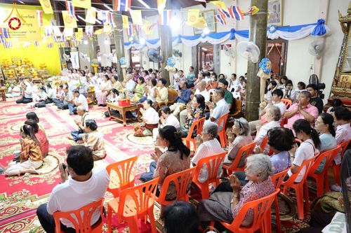 ภาพ No.181670:พิธีทอดกฐิน ณ วัดธรรมโชติการาม (วัดขวิด) อ.บางบาล จ.พระนครศรีอยุธยา ในโครงการทอดกฐินสามัคคีทั่วไทย 30,000 วัด บูชาธรรม 80 ปี หลวงพ่อธัมมชโย โดยคณะศิษยานุศิษย์วัดพระธรรมกาย วันที่ 2 พฤศจิกายน พ.ศ. 2567