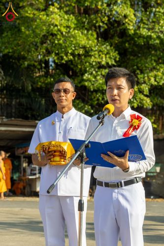 ภาพ No.211338:วันอาทิตย์ที่ 16 มีนาคม พ.ศ. 2568 ธรรมยาตราอัญเชิญพระบรมสารีริกธาตุ รอบเมืองปัตตานี ประดิษฐาน ณ ปทุมเจดีย์ เจดีย์พระพุทธเจ้า 5 พระองค์  ศูนย์อบรมเยาวชนปัตตานี