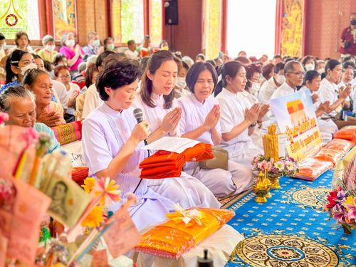 พิธีทอดกฐินสามัคคีทั่วไทย 5,000 วัด ณ วัดทองศาลางาม กรุงเทพมหานคร วันที่ 19 พฤศจิกายน พ.ศ. 2566