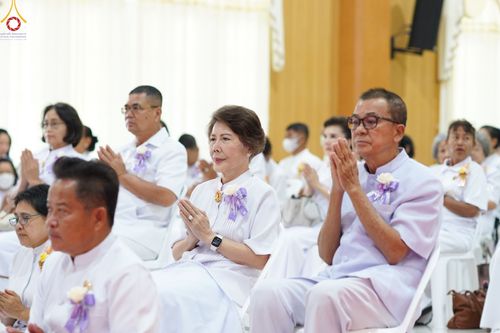 ภาพ No.89731:พิธีวางแผ่นจารึกชื่อ เพื่อนำไปประดิษฐานไว้ในฐานองค์พระประธาน เนื่องในโอกาสครบรอบ 10 ปี ศูนย์ปฏิบัติธรรมนครราชสีมา วันอาทิตย์ที่ 24 กันยายน พ.ศ. 2566