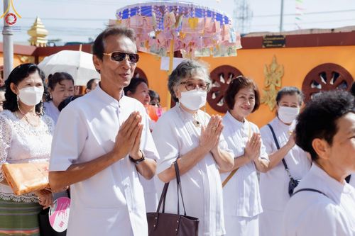 ภาพ No.92918:พิธีทอดกฐินสามัคคีทั่วไทย 5,000 วัด โดยคณะศิษยานุศิษย์วัดพระธรรมกาย  น้อมบูชาธรรม 79 ปี หลวงพ่อธัมมชโย  ณ วัดเตาปูน จ.ชลบุรี วันที่ 8 พฤศจิกายน พ.ศ. 2566