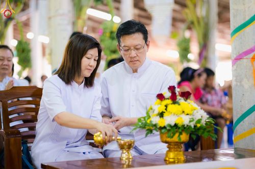 ภาพ No.95726:พิธีทอดกฐินสามัคคีทั่วไทย 5,000 วัด วัดม่วงเฒ่า จ.กาญจนบุรี วันที่ 31 ตุลาคม พ.ศ. 2566
