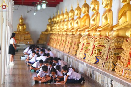 ภาพ No.184876:กิจกรรมวันรวมพลังเด็กดี V-Star ผู้นำฟื้นฟูศีลธรรมโลก กรุงเทพมหานคร ณ วัดมหาธาตุยุวราชรังสฤษฎิ์ราชวรมหาวิหาร กรุงเทพมหานคร ในวันที่ 13 ธันวาคม พ.ศ. 2567