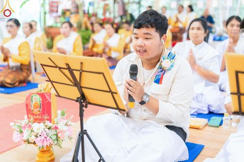 ภาพ No.179196:พิธีทอดกฐิน ณ ศูนย์ปฎิบัติธรรมศรีสะเกษ (สวนป่าตะวันธรรม) อ.กันทรารมย์ จ.ศรีสะเกษ ในโครงการกฐินสามัคคีทั่วไทย 30,000 วัด บูชาธรรม 80 ปี หลวงพ่อธัมมชโย โดยคณะศิษยานุศิษย์วัดพระธรรมกาย วันที่ 26 ตุลาคม พ.ศ. 2567