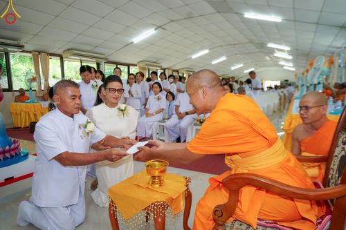 ภาพ No.136819:พิธีทอดผ้าป่า สร้างรั้วลวดหนาม วันพฤหัสบดีที่ 9 พฤษภาคม พ.ศ.2567 ณ ศูนย์อบรมเยาวชนจังหวัดแพร่ อ.วังชิ้น จ.แพร่