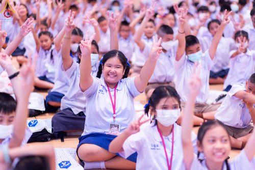 ภาพ No.103612:วันรวมพลังเด็กดี V-star ผู้นำฟื้นฟูศีลธรรมโลก จังหวัดสมุทรปราการ วันพุธที่ 20 ธันวาคม พ.ศ. 2566 ณ เมืองโบราณ จ.สมุทรปราการ