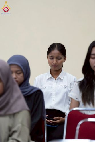 ภาพ No.227494:วันที่ 30 พฤษภาคม พ.ศ. 2568 สันติสุขจากสมาธิ แผ่ไพศาลในแดนอิเหนา : พระสงฆ์ไทยเยือนวิทยาลัยราเดนวิจายา อินโดนีเซีย