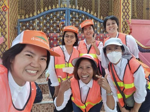 ภาพ No.113521:V.12 พลังหมู่ การเตรียมงาน เก็บงาน การรับบุญของเจ้าหน้าที่หน่วยงานต่างๆ เพื่อโครงการธรรมยาตรา ปีที่ 12 ระหว่างวันที่ 2 - 31 มกราคม พ.ศ. 2567