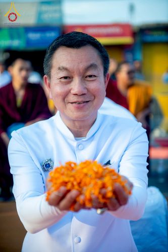 ภาพ No.213016:วันที่ 14 - 15 มีนาคม พ.ศ. 2568 คณะสงฆ์และสามเณรเดินธรรมยาตรา ในโครงการบวชสามเณรเนปาล 500 รูป ไปยังสถานที่รอบมายาเทวีและลุมพินีเกรด ณ ลุมพินี ประเทศเนปาล