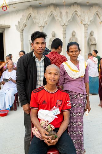 ภาพ No.127712:Photo Story ปฐมบรรพชาชาวพุทธมาร์มา Episode 2/5 วันที่ 6-7 กุมภาพันธ์ พ.ศ. 2567  โครงการบรรพชาครั้งประวัติศาสตร์ แห่งเทือกเขาจิตตะกอง  ครั้งแรกของชาวพุทธมาร์มา บังกลาเทศ บูชาธรรม 80 ปีหลวงพ่อธัมมชโย ณ วัดธัมจักร อรัญกุฏิ เมืองรัมการ์ คาร์กาชารี บังกลาเทศ