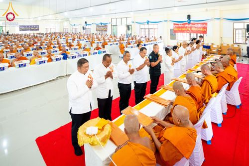 ภาพ No.208572:พิธีถวายสังฆทานแด่คณะสงฆ์ 323 วัด ปีที่ 21 ครั้งที่ 174 พิธีมอบกองทุนหนุนแรงใจช่วยครูใต้ ปีที่ 18 ครั้งที่ 138 และพิธีทำบุญอุทิศส่วนกุศลให้ผู้วายชนม์ ณ วัดบุณณาราม(วัดโคกงู) จ.นราธิวาส วันเสาร์ที่ 15 กุมภาพันธ์ พ.ศ.2568