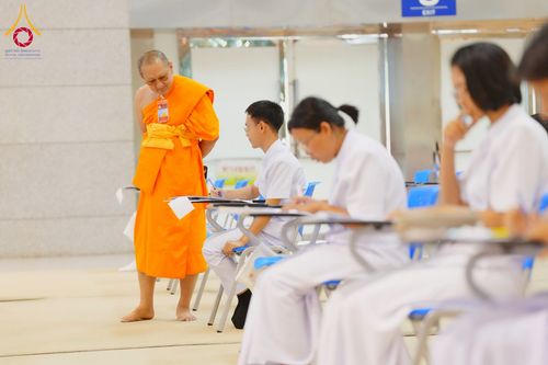 ภาพ No.219815:วันที่ 22-24 เมษายน พ.ศ. 2568 สอบบาลีสนามหลวง ครั้งที่ 2 คณะสงฆ์ภาค 1 (นนทบุรี, ปทุมธานี, สมุทรปราการ) สนามสอบวัดพระธรรมกาย อำเภอคลองหลวง จังหวัดปทุมธานี