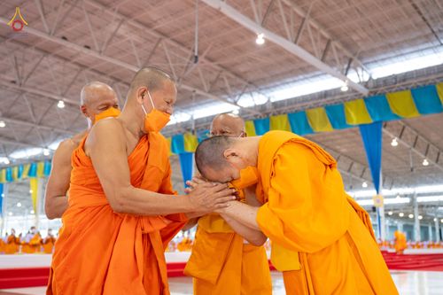 ภาพ No.79896:พิธีขอบรรพชา , พิธีคล้องอังสะ พิธีขอสรณคมน์และศีล , พิธีขอนิสสัย ในโครงการบรรพชาสามเณรฟื้นฟูพระพุทธศาสนาทั่วไทย วันเสาร์ที่ 8 เมษายน พ.ศ.2566