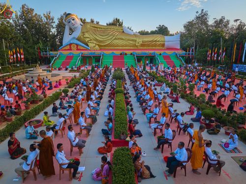 ภาพ No.64728:พิธีบรรพชาสามเณร โครงการบรรพชาสามเณร 500 รูป ประเทศบังกลาเทศ วันที่ 22 พฤศจิกายน พ.ศ. 2565