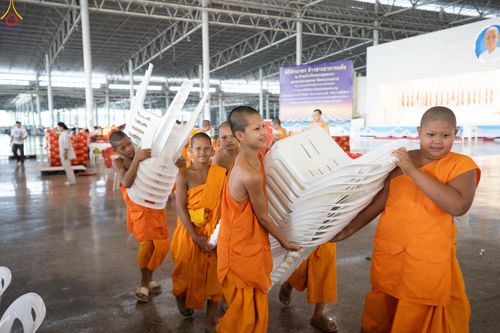 ภาพ No.316017:วันที่ 24 - 27 มีนาคม พ.ศ.2569 การเตรียมงานมหาสังฆทาน 40,000 กว่าวัดทั่วไทย วันคุ้มครองโลก 22 เมษายน พ.ศ.2569