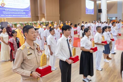 ภาพ No.311891:วันอังคารที่ 3 มีนาคม พ.ศ.2569 พิธีมอบโล่วัชรเกียรติยศ โครงการตอบปัญหาธรรมะทางก้าวหน้า ครั่งที่ 43, พิธีมอบโล่วัชรเกียรติยศ โครงการสอบตอบปัญหาศีลธรรม เพื่อสันติภาพโลก (World-Pec) ครั้งที่ 19 ณ สภาธรรมกายสากล วัดพระธรรมกาย