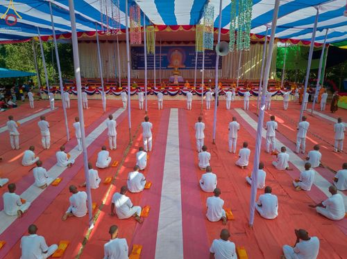 ภาพ No.64683:พิธีบรรพชาสามเณร โครงการบรรพชาสามเณร 500 รูป ประเทศบังกลาเทศ วันที่ 22 พฤศจิกายน พ.ศ. 2565