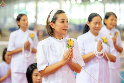 ภาพ No.342793:วันอาทิตย์ที่ 9 สิงหาคม พ.ศ.2569 พิธีจุดเทียนใจ ไฟนิรันดร์ อนันตชัย ณ รัตนบัลลังก์ วัดพระธรรมกาย