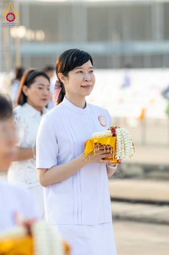 ภาพ No.320839:วันเสาร์ที่ 11 เมษายน พ.ศ.2569 พิธีเวียนประทักษิณ พิธีวันทาเจดีย์ โครงการอุปสมบทหมู่ บูชาธรรมหลวงพ่อธัมมชโย พ.ศ.2569 โครงการอุปสมบทหมู่ธรรมทายาท ระดับอุดมศึกษา รุ่น 53 (ภาคฤดูร้อน) ณ วัดพระธรรมกาย ปทุมธานี